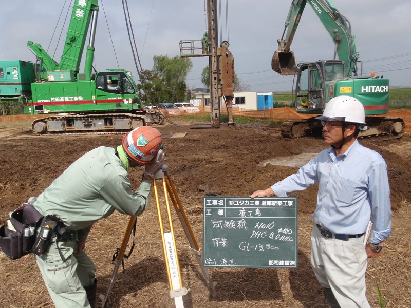 ㈲ユタカ工業　倉庫新築工事